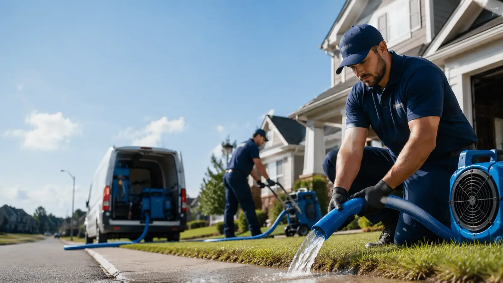 Flood Damage Restoration in Wingate, MD